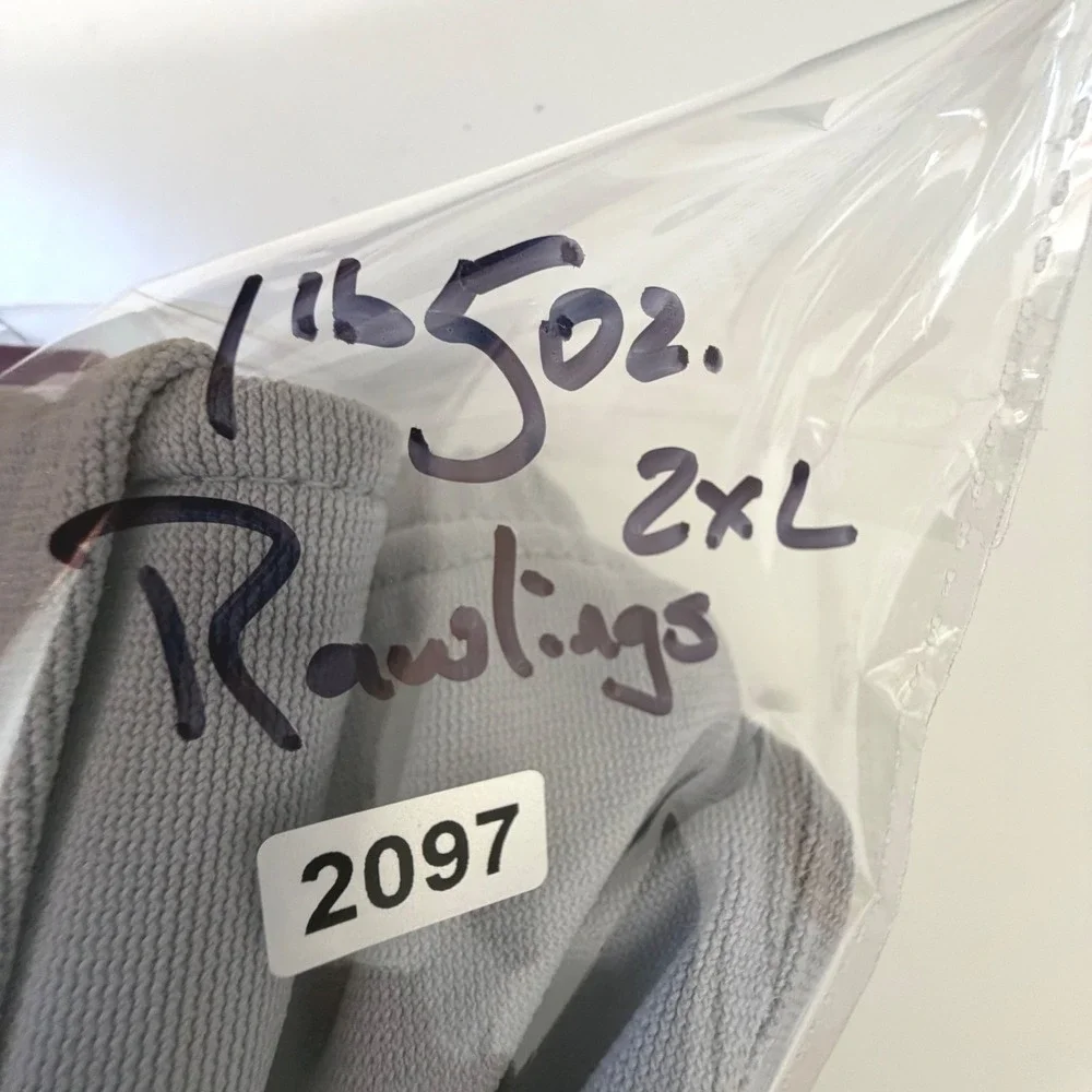 Rawlings PP350 Gray Baseball Pants Men's 2XL NWT‎ Elastic Cuff